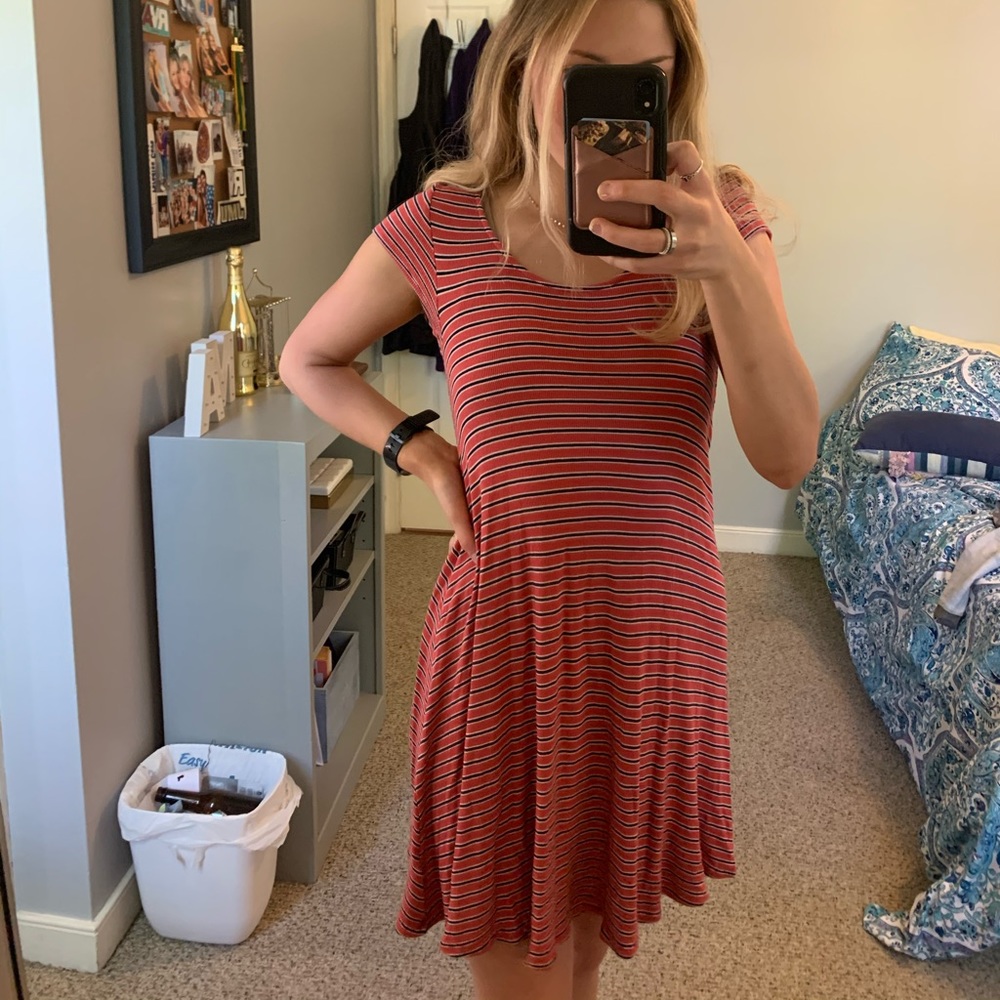 American Eagle T-Shirt Dress with details on back